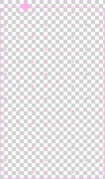 Flat teal panel is showing grid on transparent background with pink dot Stock Illustration