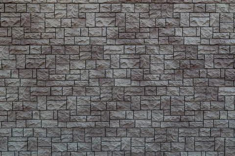 Flat texture of artificial stone wall tiles 스톡 사진