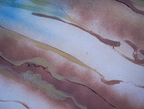 Flat texture of blue-brown paint. Stock Photos