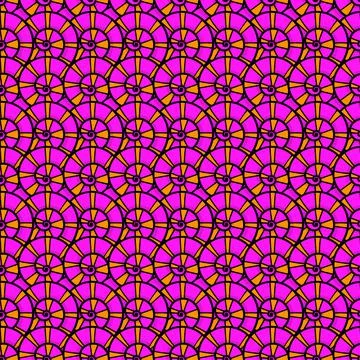 Flat texture spiral seamless pattern textile print. repeat pattern background Illustrazione stock