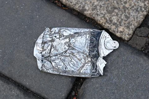 Flat tin can Stock Photos