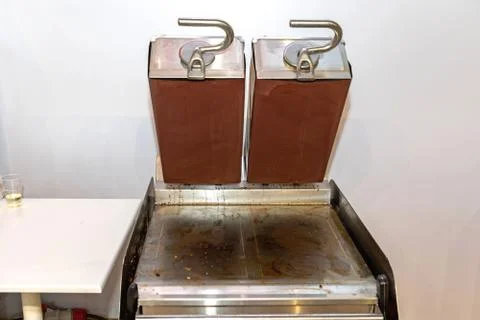 Flat Top Grill Foto stock