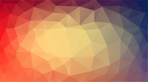Flat triangle background Stock Illustration