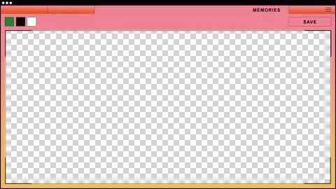 Flat UI app window is showing pink header, controls, swatches, teal panel, Stock Illustration