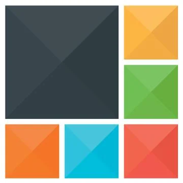 Flat vector background. Color illustration Illustrazione stock