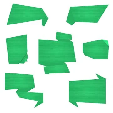 Flat Vector Banners Stock-Illustration