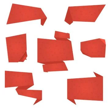 Flat Vector Banners Stock Illustration