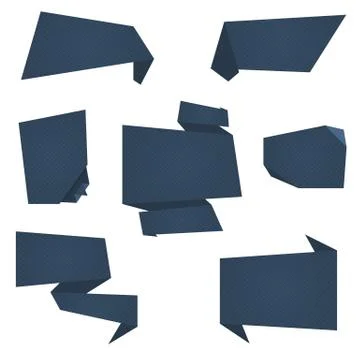 Flat Vector Banners Stock Illustration