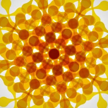 Flat vector color abstract technical pattern eps Stock Illustration