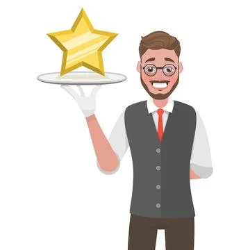 Flat Vector Conceptual Illustration of Premium Service, Special Offer Stock Illustration