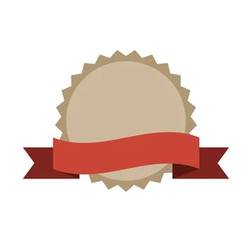 Flat vector design shape starburst icon, sunburst of banner and label on whit Stock Illustration