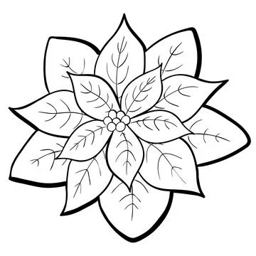 Flat vector drive red car with pine Christmas tree doodle illustration, merry Stock Illustration