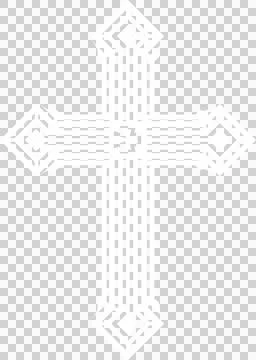 Flat vector geometric cross is floating on transparent background, showing lines 스톡 일러스트