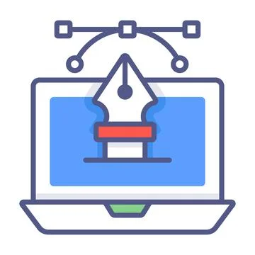This flat vector icon of a horseshoe magnet with a lightning bolt inside イラスト素材
