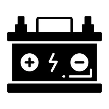 This flat vector icon of a horseshoe magnet with a lightning bolt inside イラスト素材