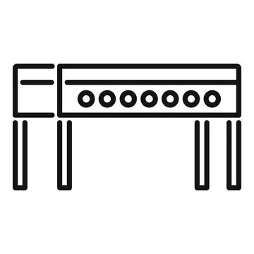 Flat vector icon of a network router Stock Illustration