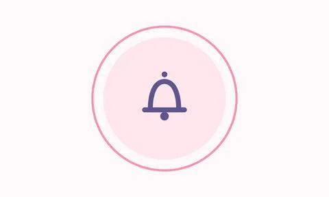 Flat vector icon: transportation, bell, creative, editable, vector, abstract Stock Illustration