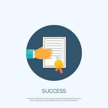 Flat vector illustration with books, flask. Study,learning concept background Stockillustratie