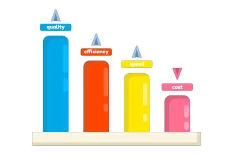 Flat vector illustration of business optimization concept 库存插图