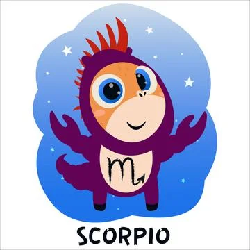 Flat vector illustration of a horse dressed as a zodiac sign. Pony, Aries, Leo,  Stock Illustration
