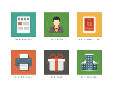 Flat vector illustration infographic design elements 스톡 일러스트