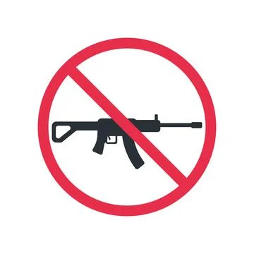 Flat vector illustration isolated on white background, icon of prohibition si イラスト素材