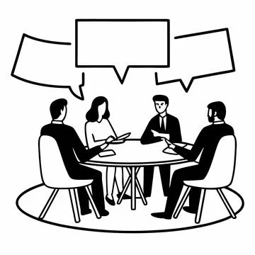 Flat Vector Illustration Of Modern Business Brains (1) Stock Illustration