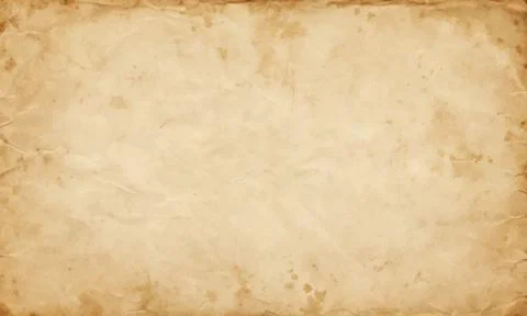 Flat vector illustration of old paper texture background featuring natural .. Stock Illustration