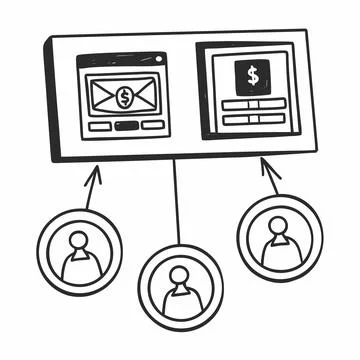 Flat Vector Illustration Of Online Service Subscri Stock Illustration
