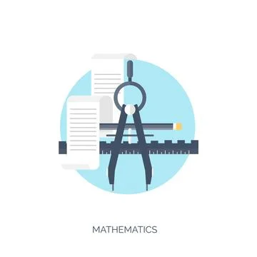 Flat vector illustration. Study ,learning concept background. Distance education Illustrazione stock