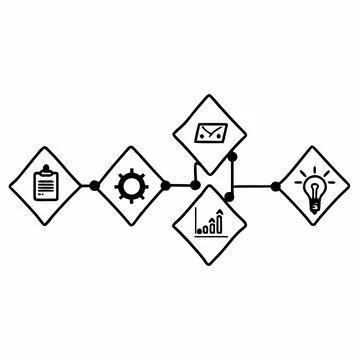 Flat Vector Illustration Of Technology Innovation Stock Illustration