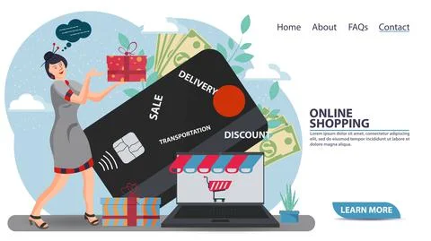 Flat vector illustration for web page design and mobile application design ba Stock Illustration