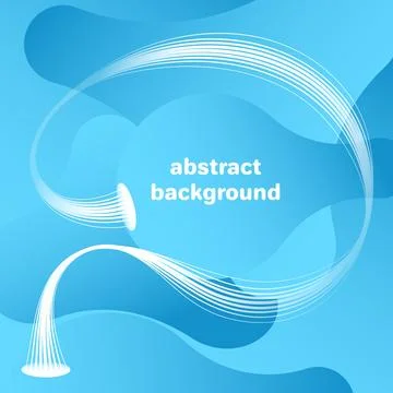 Flat vector image, abstract background for website and banner design Stock Illustration