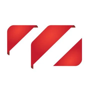 Flat Vector Ribbon Label Stock Illustration