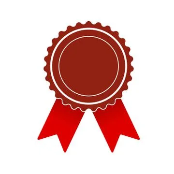 Flat Vector Ribbon Label Stock Illustration