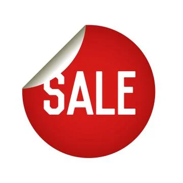 Flat Vector Ribbon Label Stock Illustration