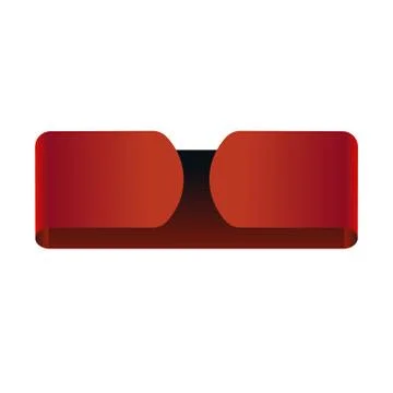 Flat Vector Ribbon Label Stock Illustration