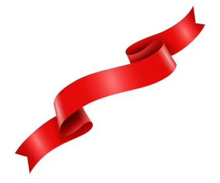 Flat Vector Ribbon Label Stock Illustration