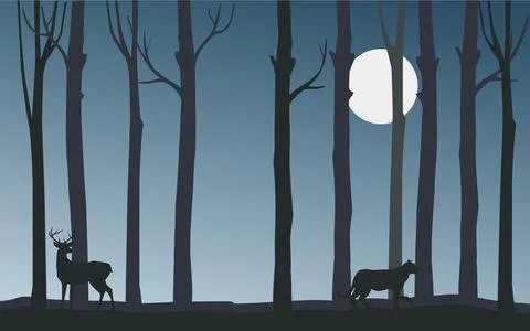 Flat Vector world wildlife day to raise animal awareness and preserve habit.. 스톡 일러스트