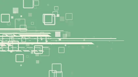 Flat white form and lines animation Stock Footage 72857287