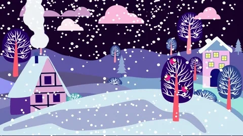 Flat-winter-1-4 Stock Footage 141221047