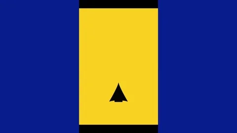 Flat World Flag Transition - Alpha Matte 스톡 동영상 71597304