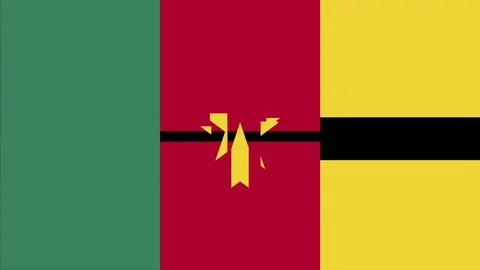 Flat World Flag Transition - Alpha Matte 스톡 동영상 71597527