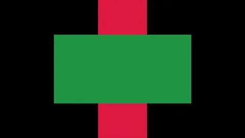 Flat World Flag Transition - Alpha Matte 스톡 동영상 71597671