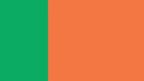 Flat World Flag Transition - Alpha Matte 스톡 동영상 71597727