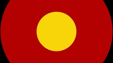 Flat World Flag Transition - Alpha Matte 스톡 동영상 71597926