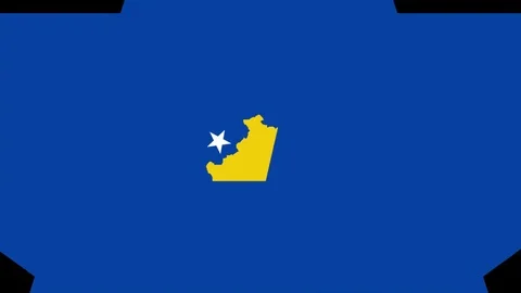 Flat World Flag Transition - Alpha Matte 스톡 동영상 71597964