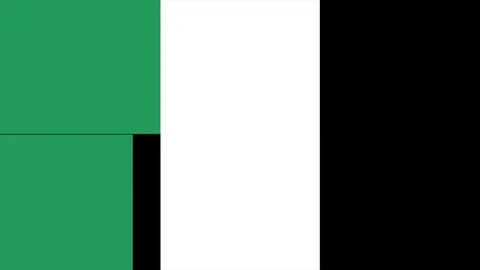 Flat World Flag Transition - Alpha Matte 스톡 동영상 71598395