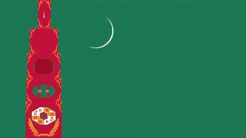 Flat World Flag Transition - Alpha Matte 스톡 동영상 71598654