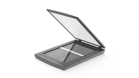 Flatbed image scanner Stock Footage 317402917